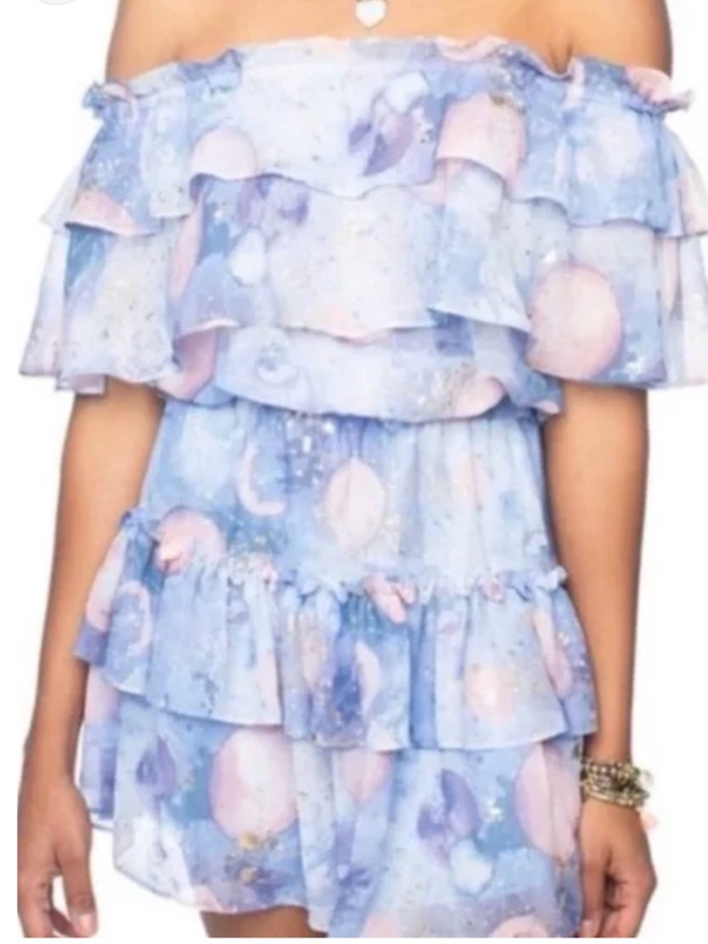 Buddylove off the shoulder dress small nwt
